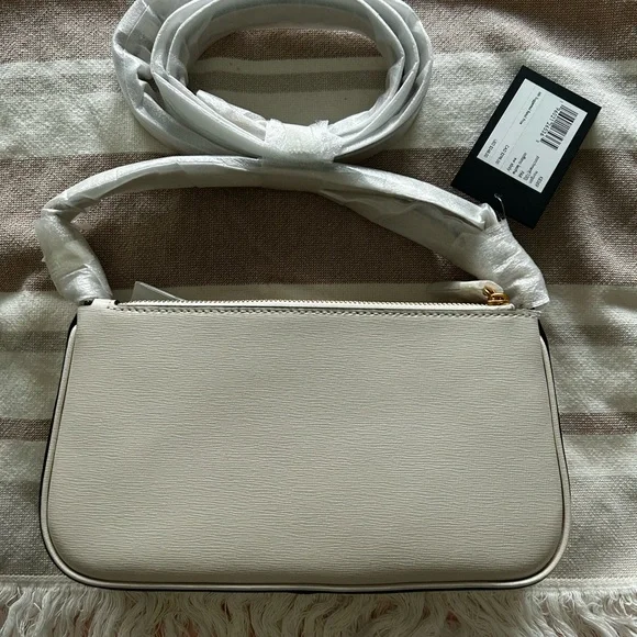 NWT Kate Spade Morgan Leather Bag in Parchment with Long and Short Handles - Picture 2 of 5